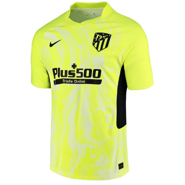 Tailandia Camiseta Atlético de Madrid 3ª Kit 2020 2021 Verde Fluorescente
